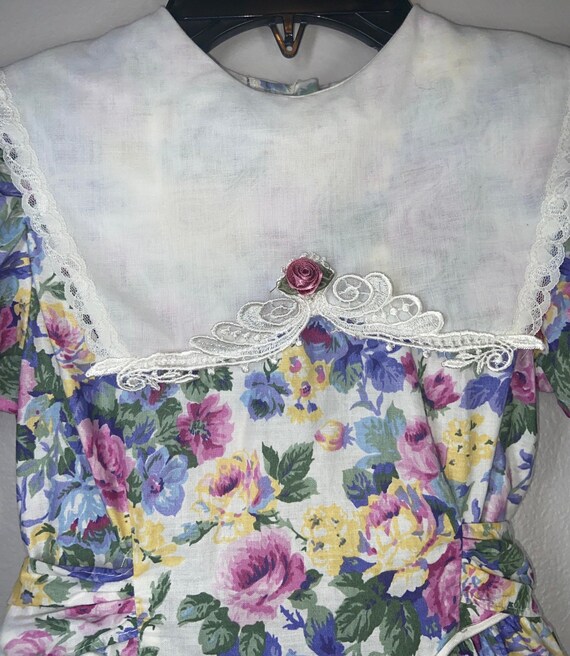 Girls dress,made in Guatemala,girls, floral dress… - image 4