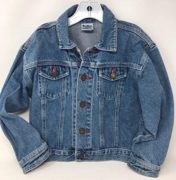 Vintage Oshkosh denim Jean jacket, vintage,vintag… - image 1
