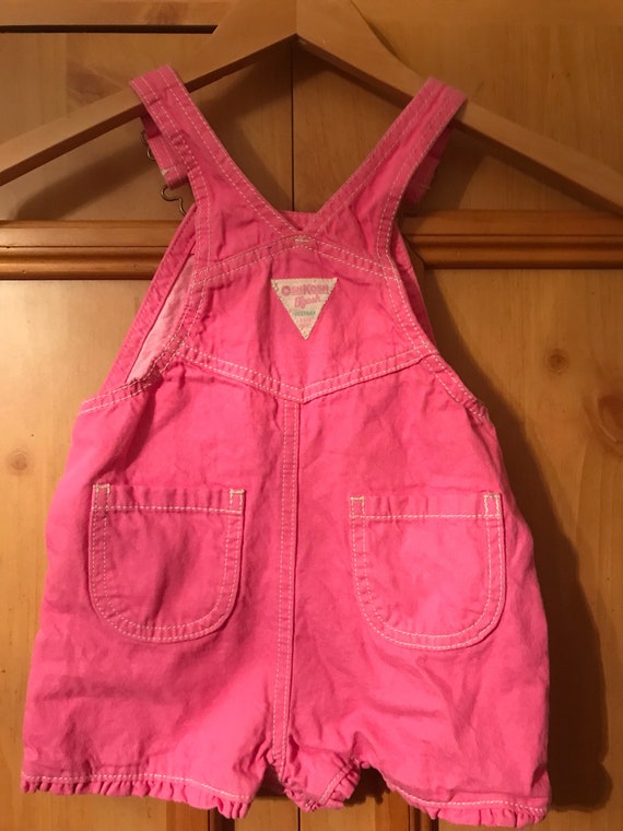 Oshkosh vestbak girls 24 month shortalls - image 5