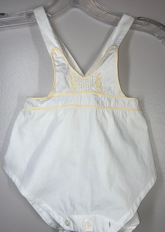 Vintage Infant Sunsuit,baby bubble, infant bubble… - image 1