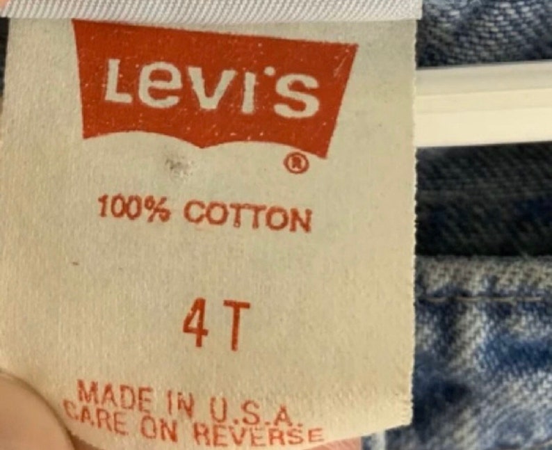 Levis Little Levis vintage denim 4T overalls,Levis coveralls,Levis,Levis jumpsuit,toddler jumpsuit, vintage denim,denim jumpsuit image 4