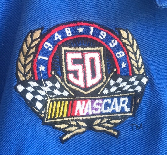 NASCAR,90s,ninties,NASCAR garage shirt NASCAR 50t… - image 2