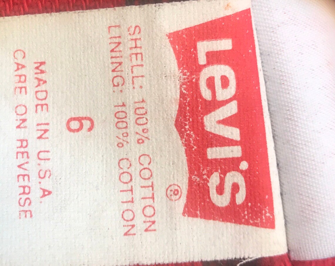 levi's 605 orange tab