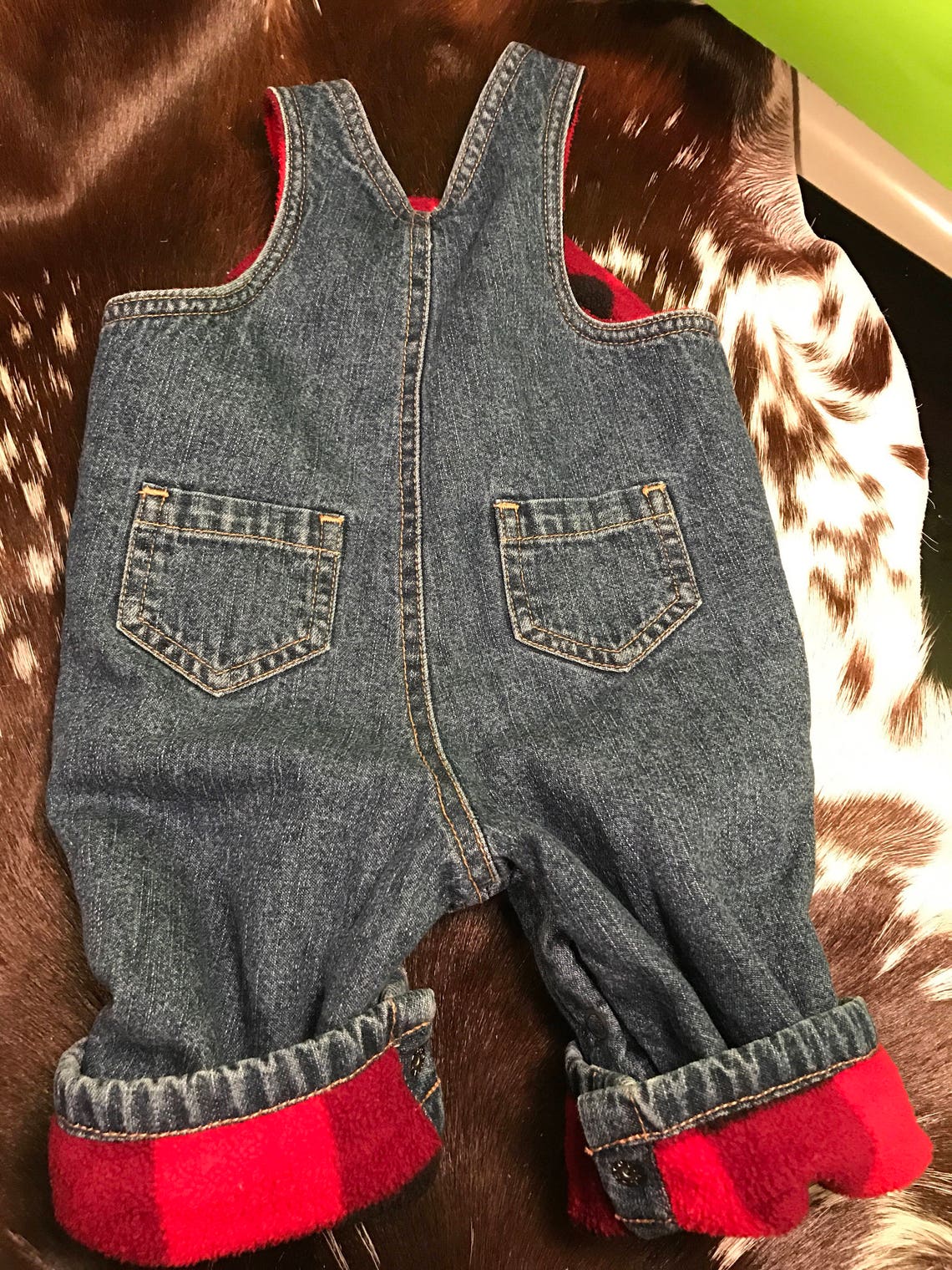 Vintage Old Navy Lumberjack Overalls 03 Month Etsy