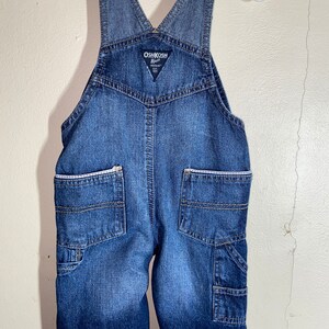 Oshkosh Infant Overalls,infant overalls, Oshkosh overalls,infant,denim overalls, overalls,baby overalls, Oshkosh,infant Oshkosh,denim image 4