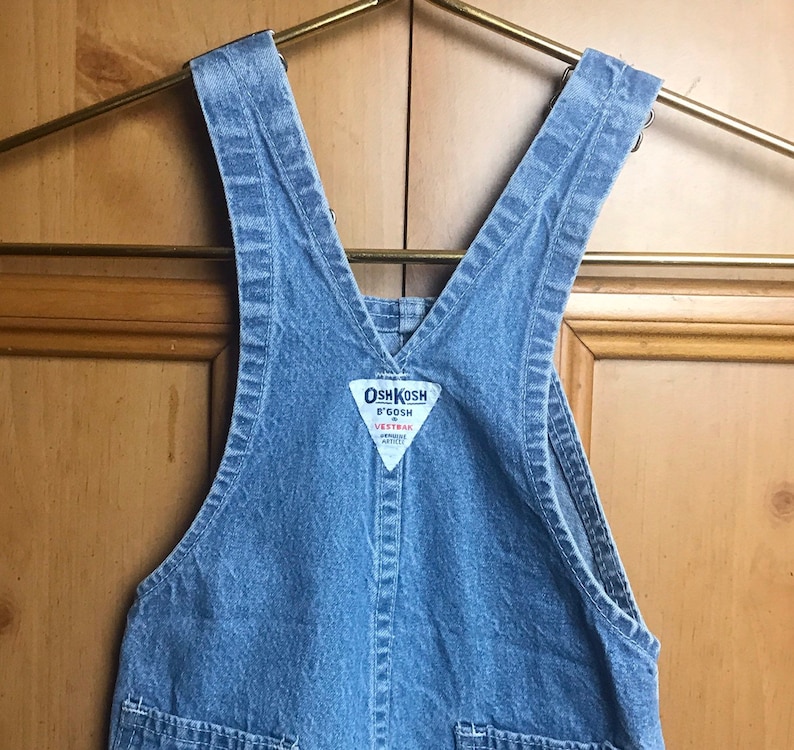 Vintage Oshkosh denim jean overalls vintage jean,vintage overalls Made in USA,vintage denim
