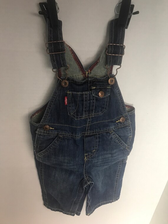 Mono vaquero azul Levis talla 6 9 meses Etsy Mexico