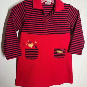 buster brown dress Dress,girls dress,dress, Buster Brown,vintage dress, vintage ,play dress,school monkey felt mask Women's Castaneda Flared Shirt Chest:33