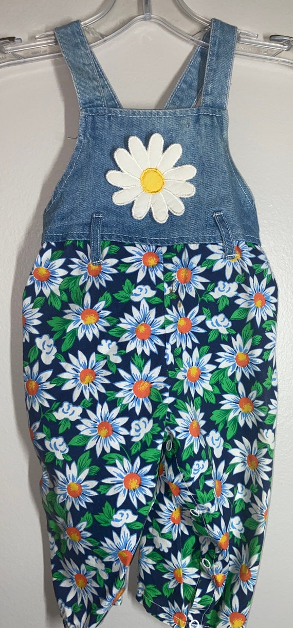 Baby overalls,handmade,handcrafted, Daisy overalls