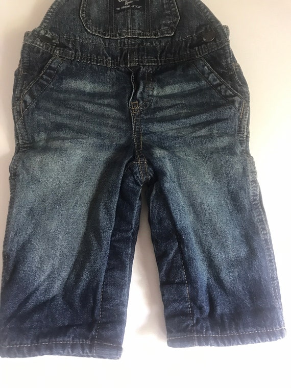 Oshkosh vestbak fully lined jean overalls,Denim o… - image 4