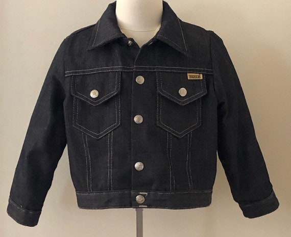 Vintage Denim Jacket,childs denim, vintage,vintag… - image 2