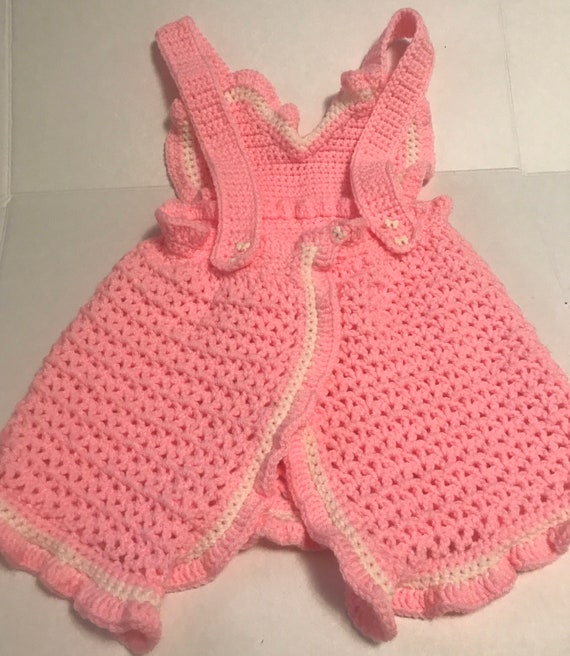 Grandma’s hand knit handmade chunky  apron,knit,a… - image 4