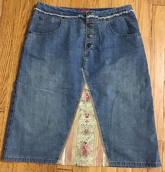 Vintage Denim Skirt,denim skirt,skirt,vintage den… - image 1