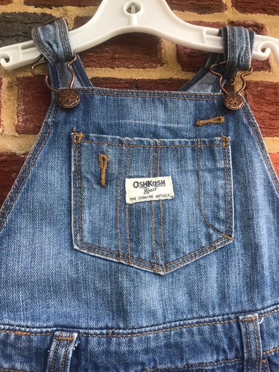 Oshkosh Denim Overalls,denim shortalls,shorts,den… - image 2