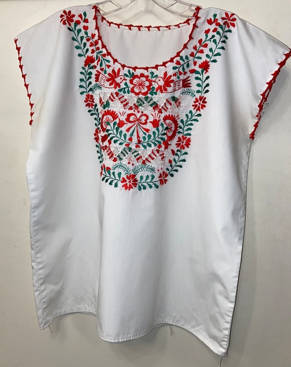 Embroidered Top,peasant top, blouse, embroidered,e