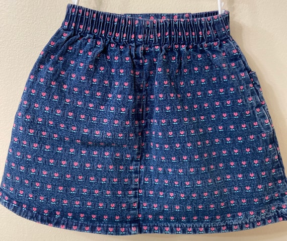 Vintage Oshkosh Skirt,jean skirt,Vintage Oshkosh,… - image 2