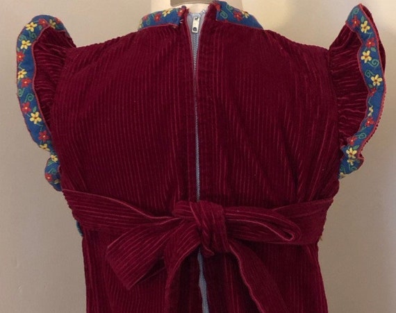 Vintage girls overalls,overalls,girls overalls,70… - image 8