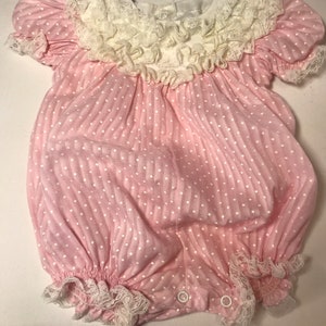 Vintage Baby Bubble,vintage,vintage infant,baby bubble,infant girl, baby girl, girl layette,vintage Bryan,Bryan baby girl,Bryan image 1