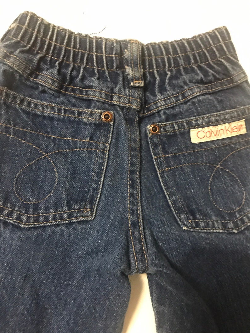 Calvin Klein Jeans,Vintage Calvin Klein, denim jeans vintage denim,vintage jeans,vintage,vintage toddler denim image 5