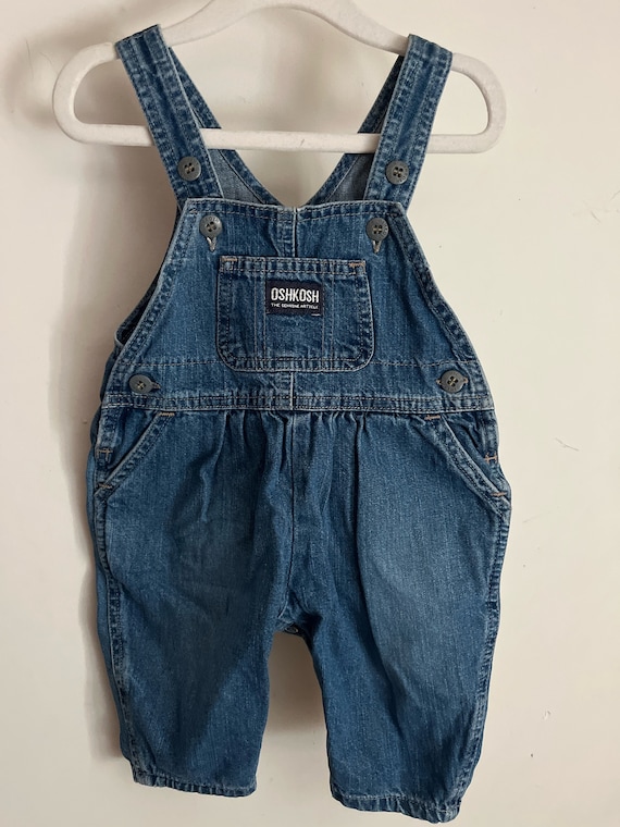 Oshkosh Overalls,infant overalls, denim,Denim over