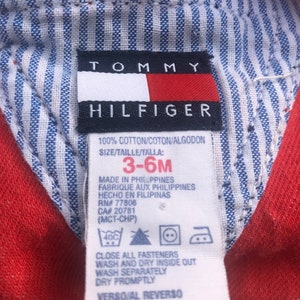 Vintage Tommy Hilfiger baby Infant Shortalls,Shortalls, vintage Tommy Hilfiger, Tommy Hilfiger, infant Tommy Hilfiger image 8