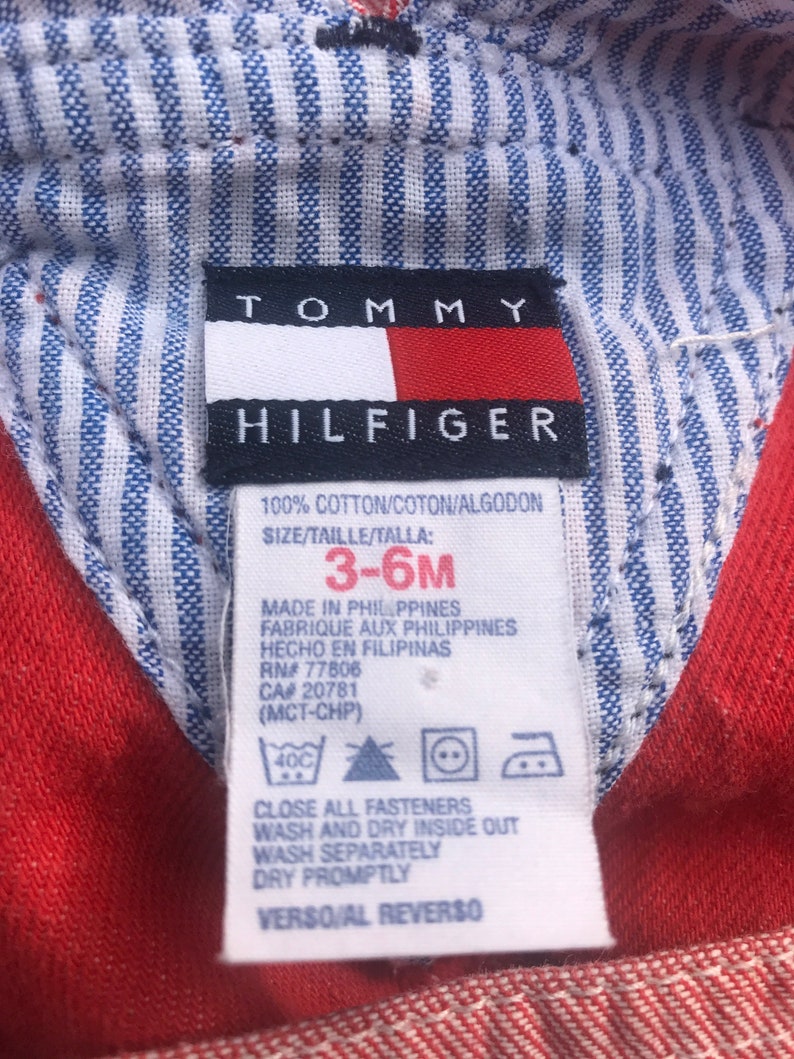 Vintage Tommy Hilfiger baby Infant Shortalls,Shortalls, vintage Tommy Hilfiger, Tommy Hilfiger, infant Tommy Hilfiger image 8