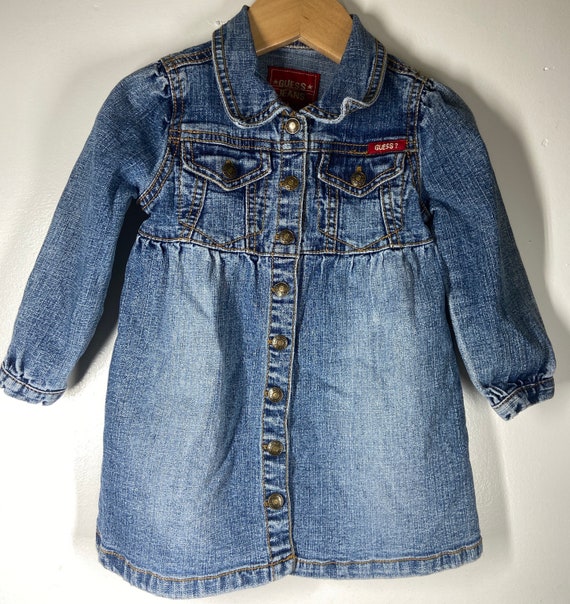 guess denim dress