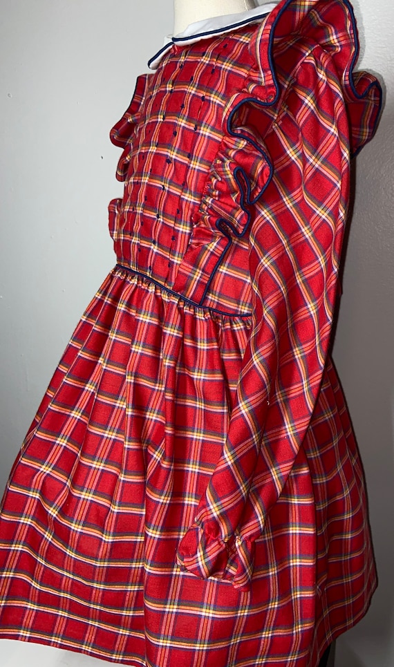 Polly Flinders Smocked Girls Dress, girls,Girls d… - image 4