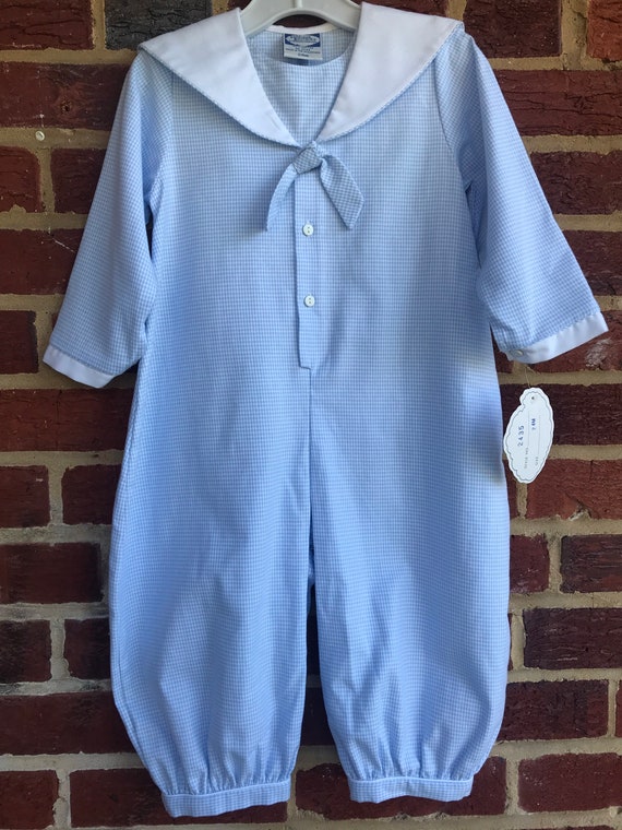 Vintage baby  smocked romper by Carriage Boutique 