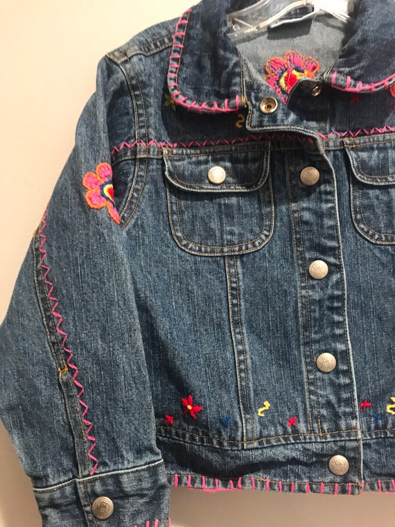 Toddler denim jacket,jacket,jean jacket,denim,den… - image 5