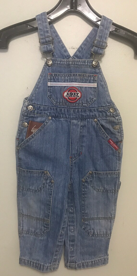 Radio Flyer Vintage Denim Jean Overalls,Vintage ov