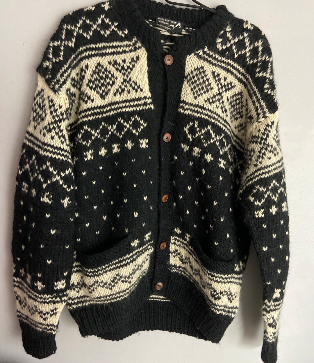 Bidane Heritage Knit Wool Raglan Sweater main image 0