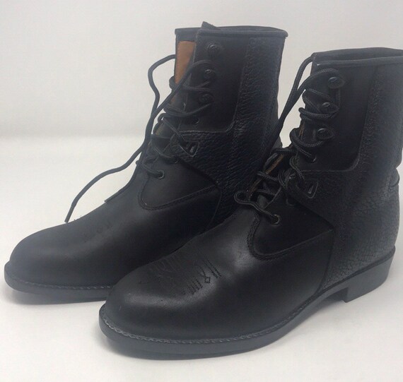 ariat lace up ropers
