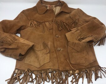 1950s Roy Rogers Leather Jacket Children's Western Jacket - Etsy