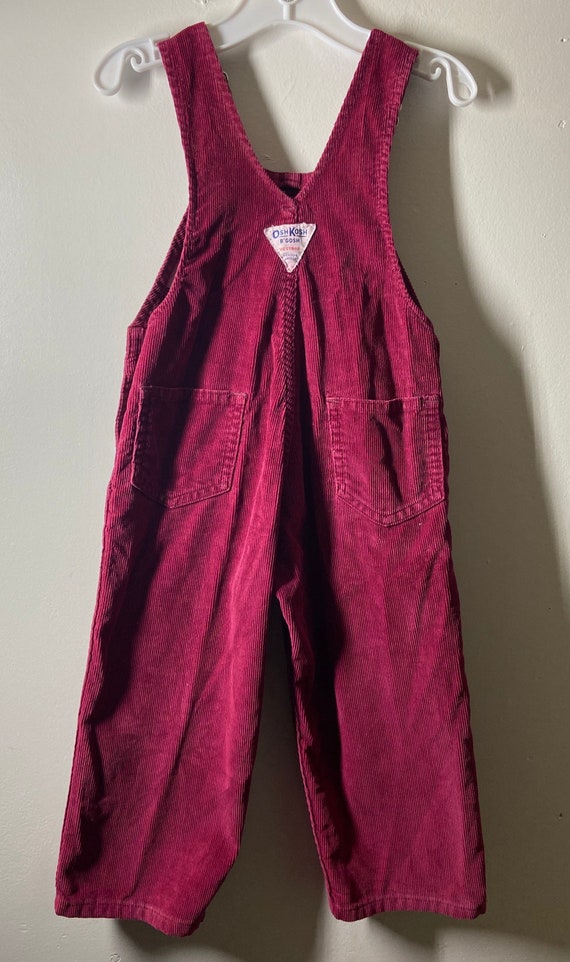 Vintage Oshkosh corduroy toddler pants,Oshkosh US… - image 6