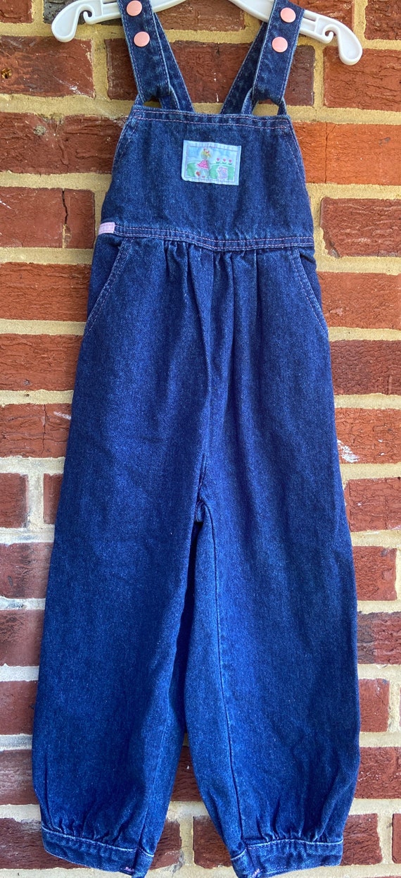 Vintage Girls Overalls,deadstock,union made,made i