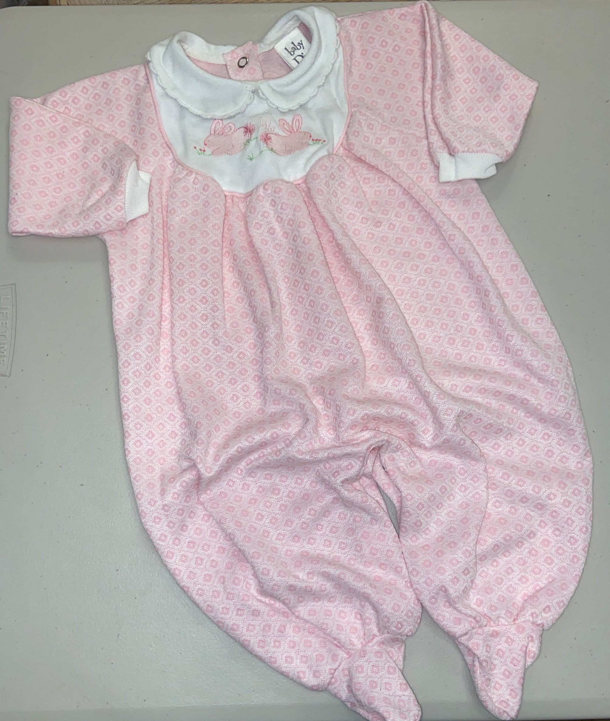 Dior baby ワンピース Vintage Christian Dior Baby Dior 24 Months Bubble Romper One
