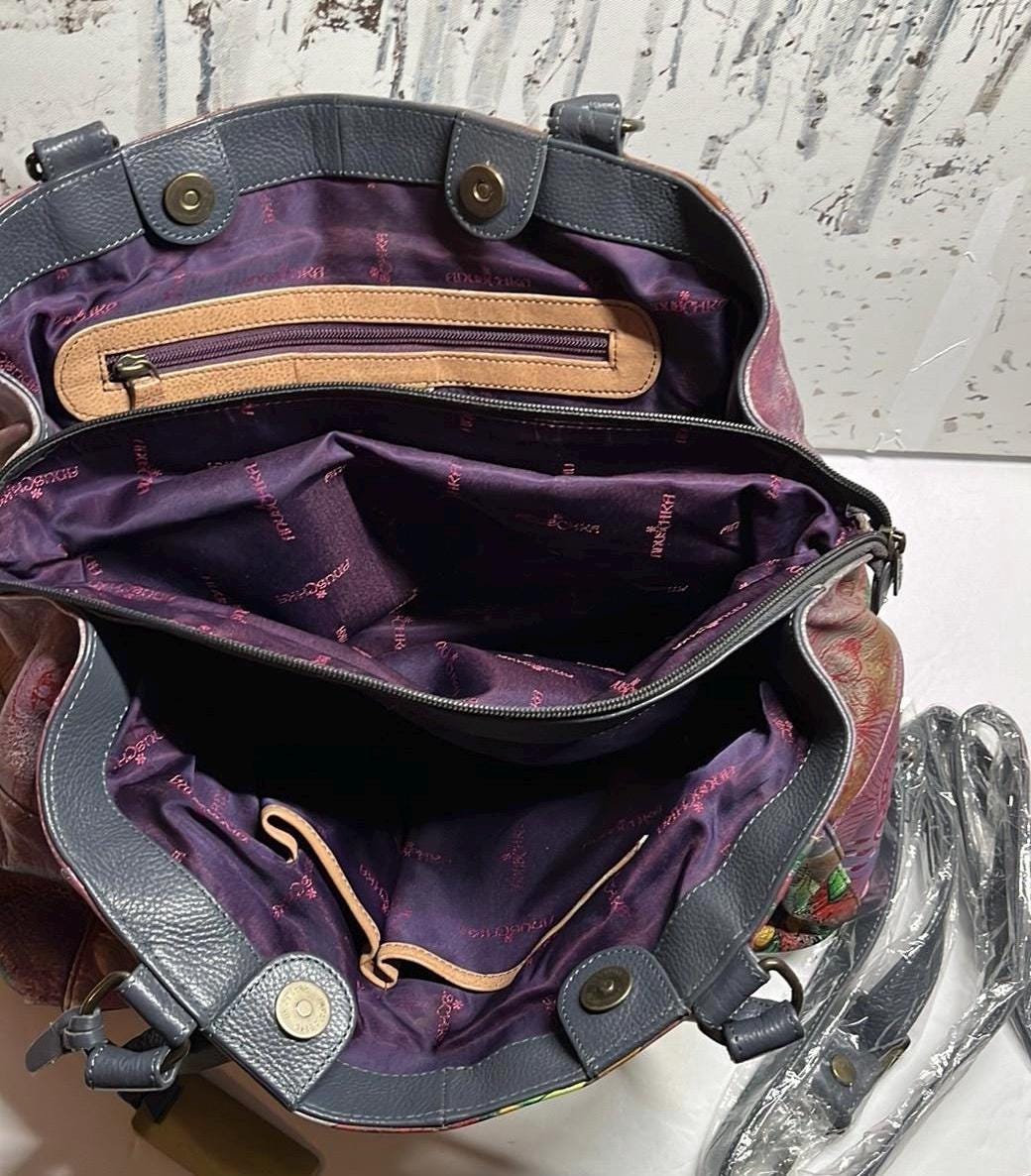Anuschka Hand Painted Leather Purse Pockets Zippers, Handles & Crossbody Strap, Hand Painted Purse,anuschka,crossbody Bag, Crossbody Purse - Etsy Anuschka Hand Painted Leather Purse Pockets Zippers, Handles & Crossbody Strap, Hand Painted Purse,anuschka,crossbody Bag, Crossbody Purse - Etsy