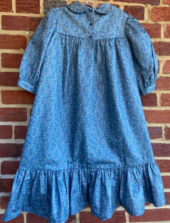 Handmade Childs dress,prairie dress,handmade,80s,… - image 7