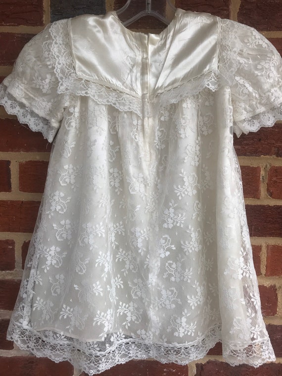 Vintage Toddler Dress,Jessica McClintock,lace tod… - image 6