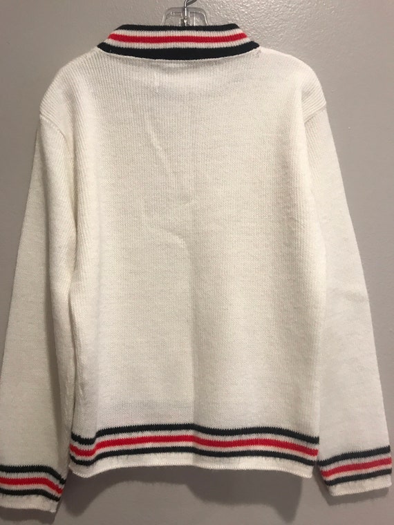 Vintage acrylic sweater,childs sweater, vintage,v… - image 6