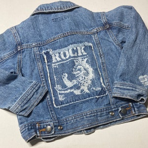 Vintage Guess denim jacket,Vintage, vintage Guess,Kids denim,Kids Jean jacket,kids Guess denim,Made in USA, Jean jacket,denim jacket Bild 1