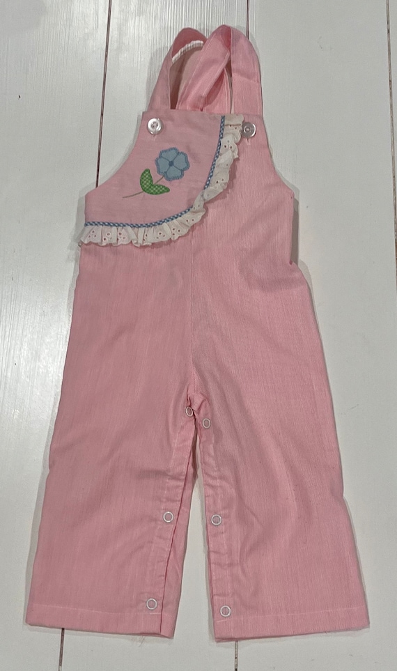 Vintage Girls Toddler Overalls,Girls overalls,vint