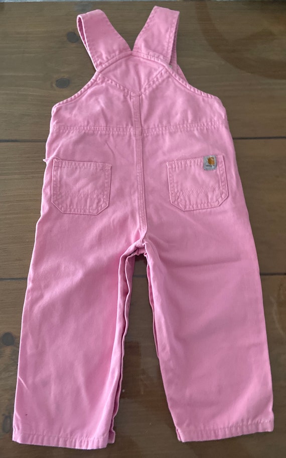 Carhartt,Carhartt overalls,toddler overalls,pink … - image 4