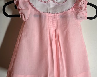 Vintage girls,dress,vintage,baby dress,pink dress,vintage,dress,infant dress,summer dress,dress,infant, baby girl,lightweight dress,baby