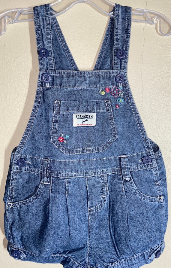 Oshkosh Denim Shortallsgirls Shortalls 