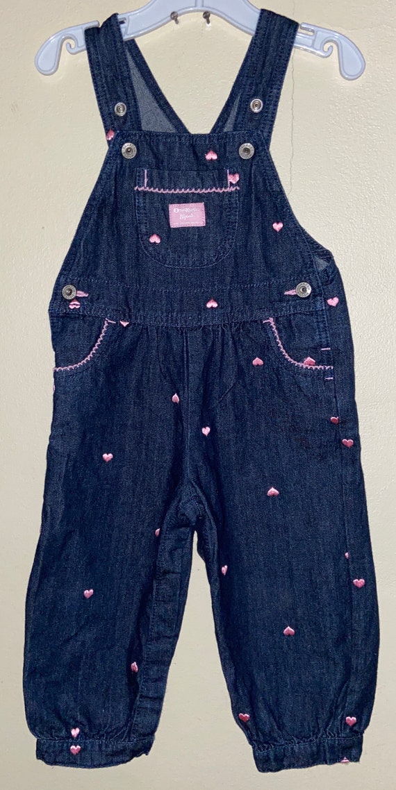 Oshkosh Overalls,Oshkosh Heart denim overalls,ove… - image 1