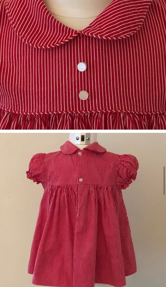 Vintage Toddler Pinafore Dress,Pinafore Dress,Tod… - image 8