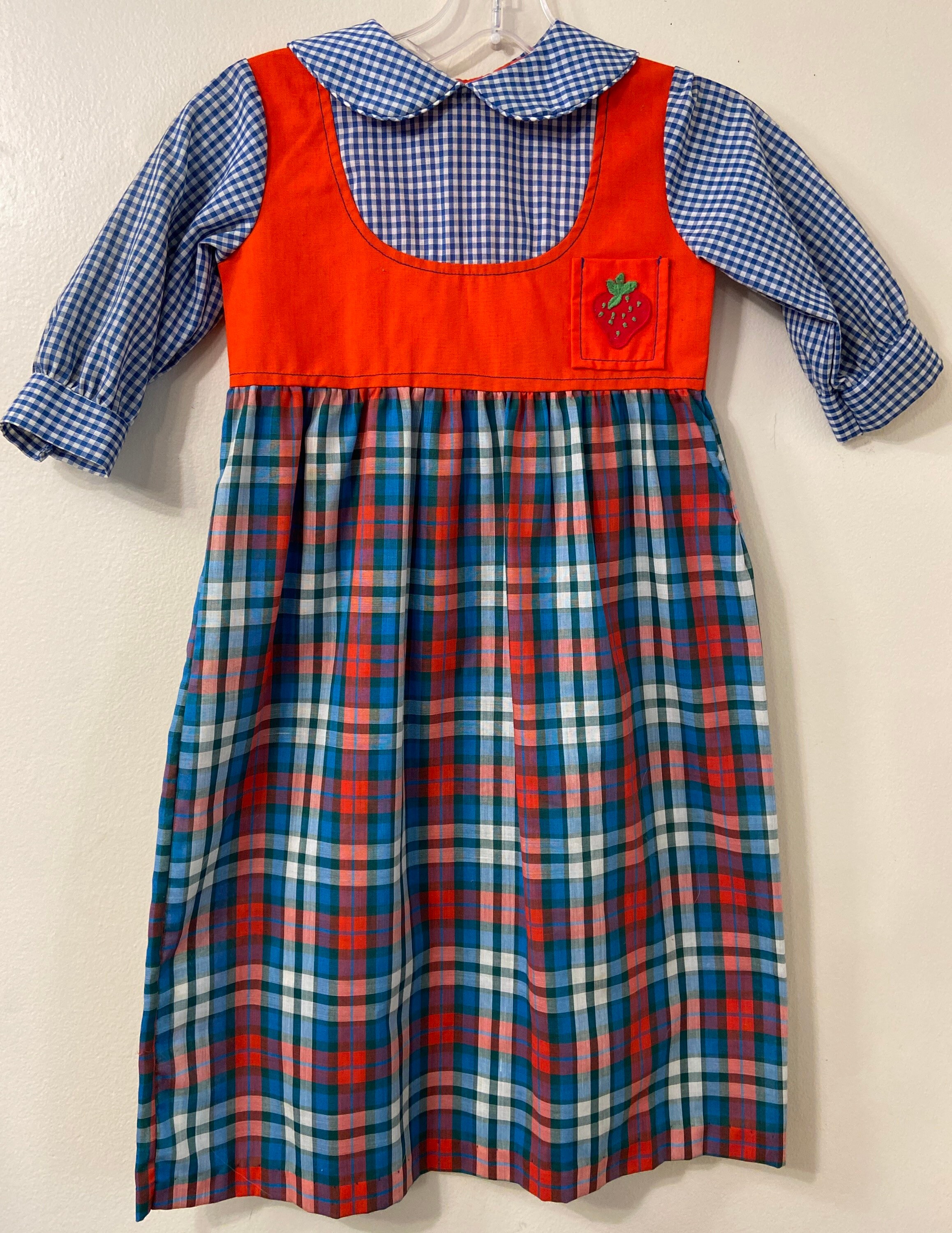 Vintage 70s Dress Girls Dress Vintage Vintage Girls Dress Etsy