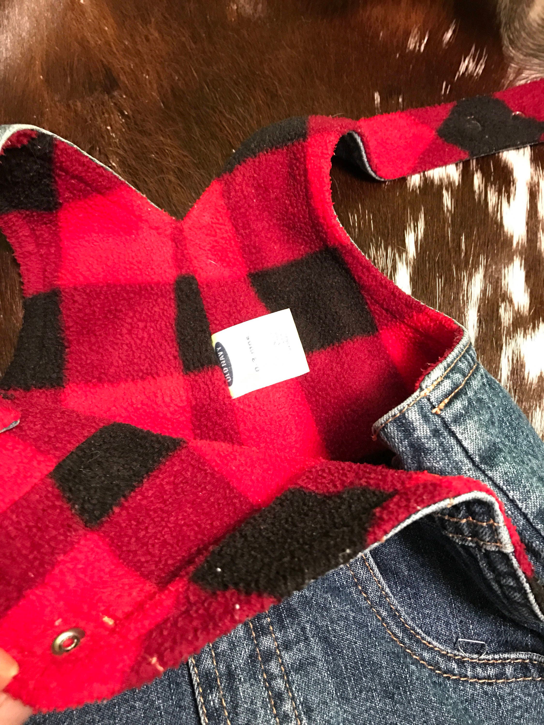 Vintage Old Navy Lumberjack Overalls 03 Month Etsy